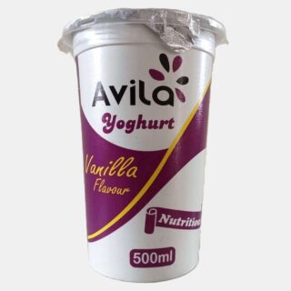 Avila Vanilla Flavour Yoghurt 500ml