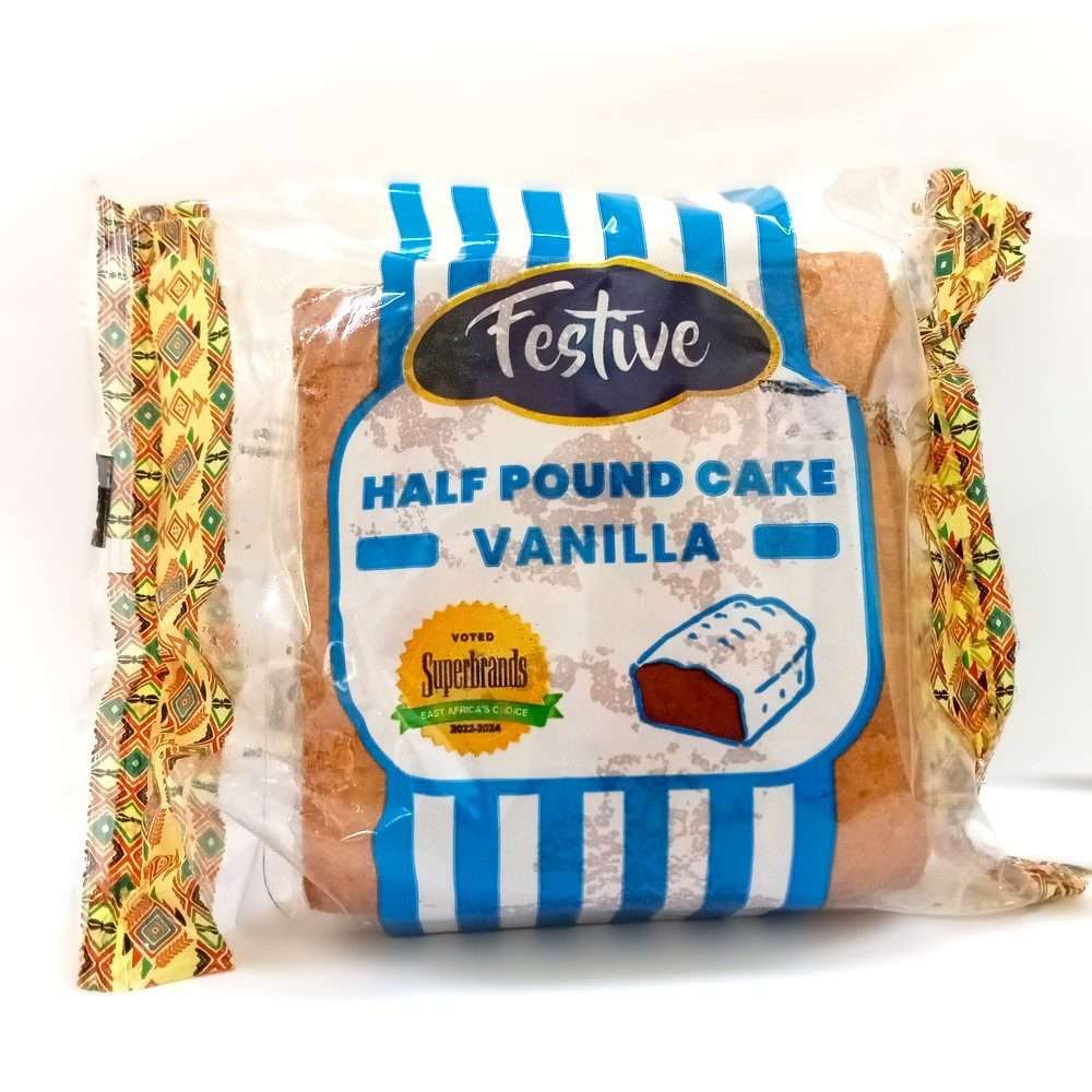 Festive Half Pound Cake Vanilla