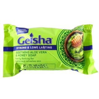 Geisha Soothing Aloe Vera & Honey Family Bathing Bar Soap 90g