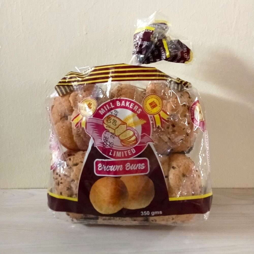 Mill Bakers Brown Buns 350g