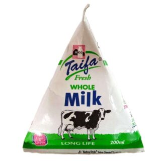 Kcc Taifa Fresh Long Life Whole Milk 200ml