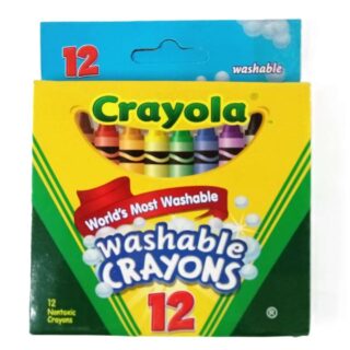 Crayola Washable Crayons 12 Colors Pack