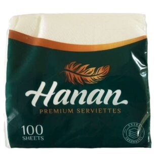 Hanan Premium Serviettes 100 Sheets