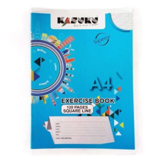 Kasuku A4 Square Line Exercise Book 120 Pages