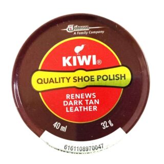 Kiwi Dark Tan Shoe Polish 40ml(32g)