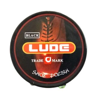 Lude Black Shoe Polish 16g(20ml)