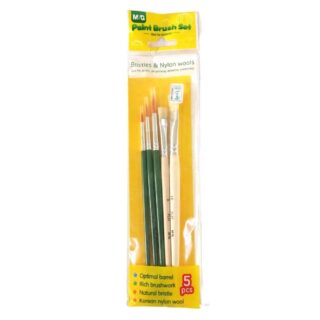 M&G Paint Brush Set 5 Pack