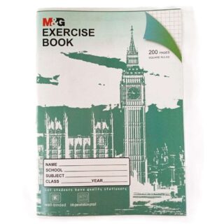 M&G Square Ruled Exercise Book 200 Pages