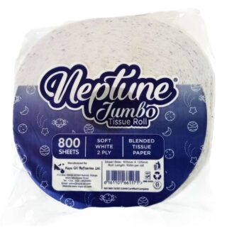 Neptune Jumbo White Tissue Roll