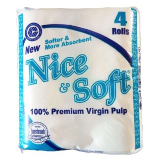 Nice & Soft Tissue Rolls 4 Pack