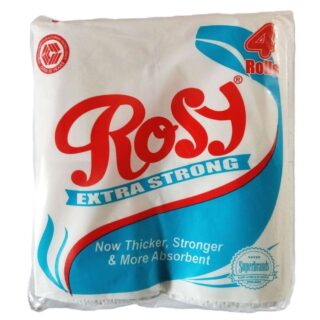 Rosy Tissue Rolls 4 Pack