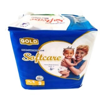 Softcare Medium Baby Diapers 9 Pack