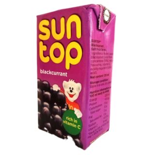 Sun Top Blackcurrant Fruit Drink 125ml