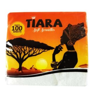 Tiara Soft Serviettes 100 Sheets