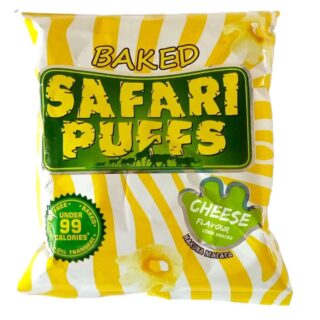 Baked Safari Puffs Cheese Flavour Corn Snacks 20g