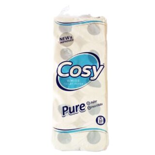 Cosy Pure White Toilet Paper 10 Pack