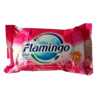 Cussons Flamingo Rose and Honey Family Soap 200g