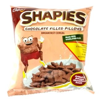 Elbbins Shapies Chocolate Filled Pillows Breakfast Cereal 35g
