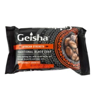 Geisha African Strength Traditional Black Soap 125g