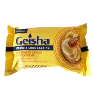 Geisha Refreshing Lemon & Honey Family Bathing Bar Soap 200g