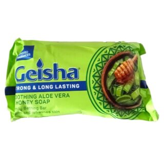 Geisha Soothing Aloe Vera & Honey Family Bathing Bar Soap 200g