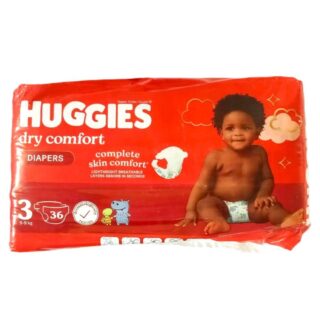 Huggies Dry Comfort Diapers Size 3 36 Pieces(5-9kg)