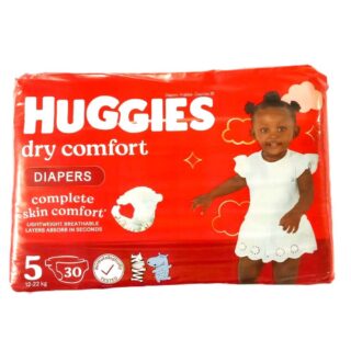 Huggies Dry Comfort Diapers Size 5 30 Pieces(12-22kg)