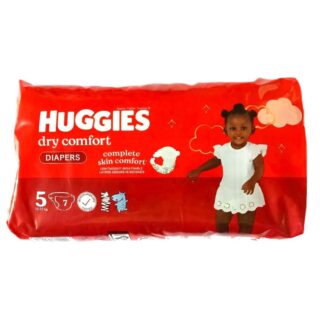 Huggies Dry Comfort Diapers Size 5 7 Pieces(12-22kg)