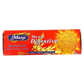 Manji Real Digestive High Fibre Biscuits 450g