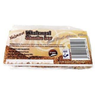 Nelsons Wholemeal Simsim Bar 50g