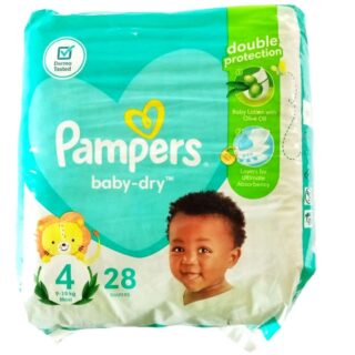 Pampers Baby Dry Maxi Size 4 28 Pack(9-18kg)