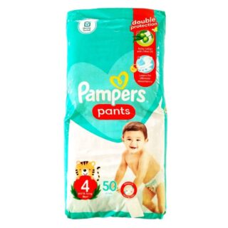 Pampers Pants Size 4 Maxi 50 Pants(9-14kg)