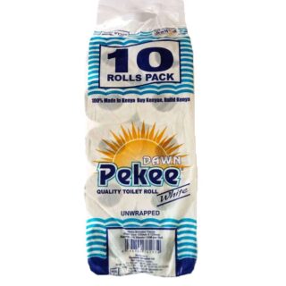 Pekee Dawn White Toilet Paper 10 Rolls Pack