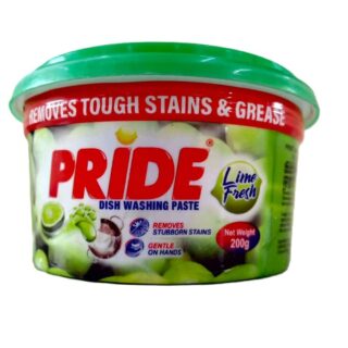 Pride Lime Fresh Dishwashing Paste 200g