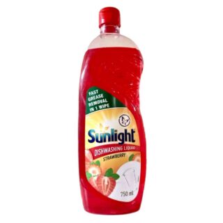 Sunlight Strawberry Dish Washing Liquid 750ml