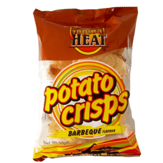 Tropical Heat Potato Crisps Barbeque Flavour 50g
