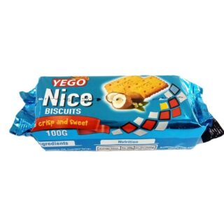 Yego Crisp and Sweet Nice Biscuits 100g