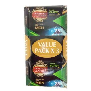 Imperial Leather Fresh Burst Bath Soap – 150g x 3