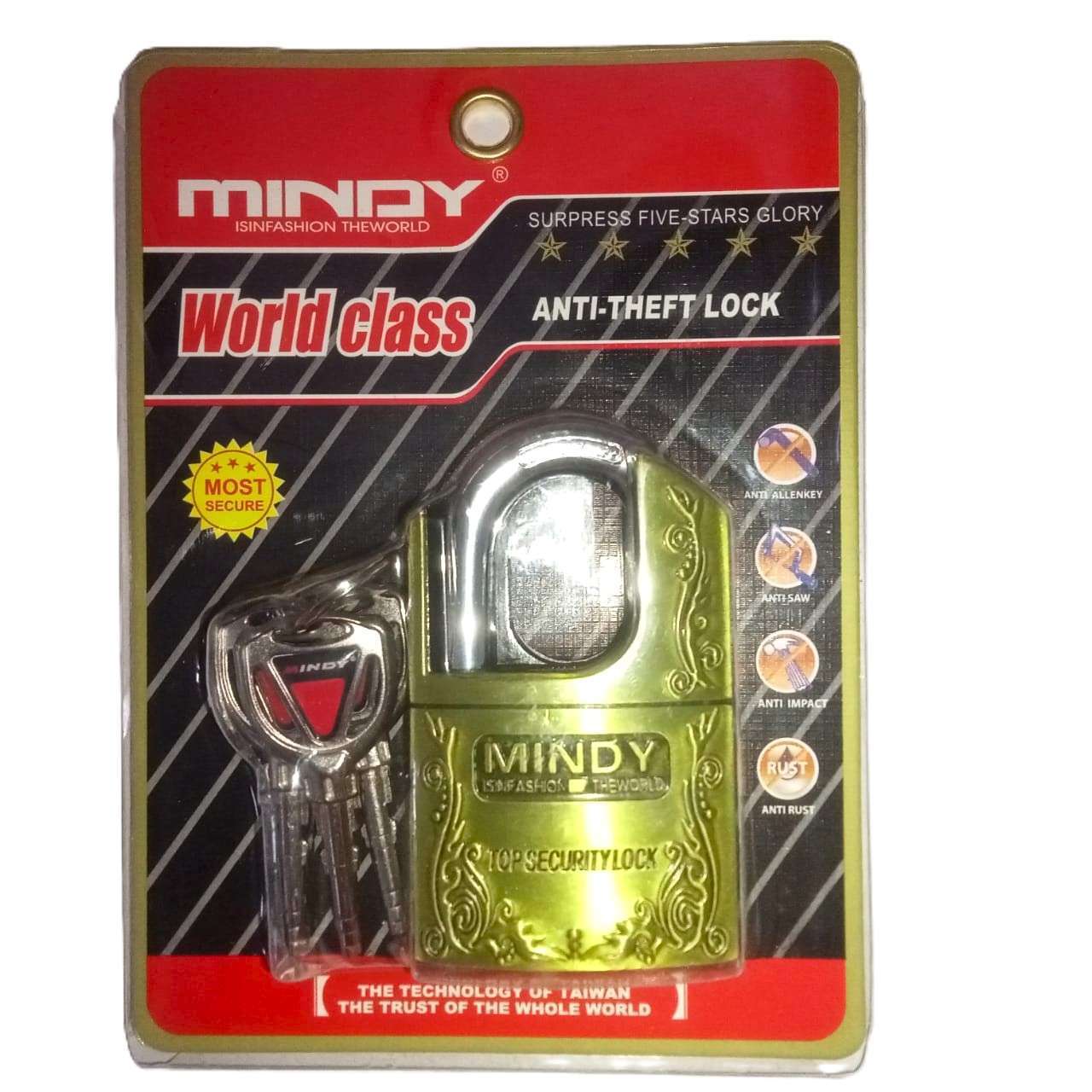 🔒 Mindy High Security Padlock – 40mm - Image 3