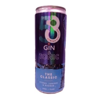 58 Classic Gin & Tonic – 330ml (5% ABV)