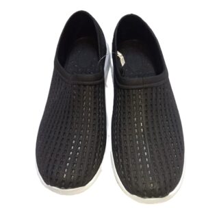 Bata Black Sandak Sporty Shoes with White Sole