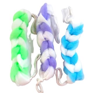 Bathing Raffles 1pc– Gentle & Refreshing Body Scrubbers