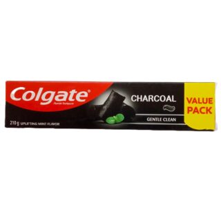 Colgate Charcoal Fluoride Toothpaste – 210g (Value Pack)