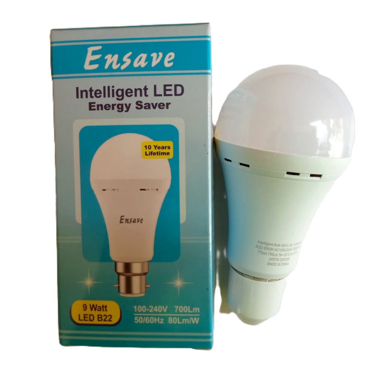 Ensave Intelligent LED Energy Saver Bulb – 9 Watts