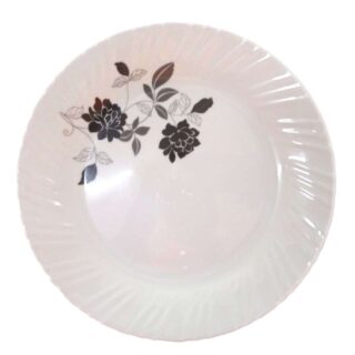 Melamine Plate with Flowers