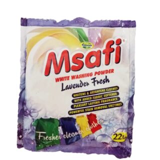 Msafi Lavender Fresh White Washing Powder – 22g