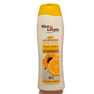 Nice & Lovely 48H Nourishing Body Lotion with Lemon Extract – 100 ml