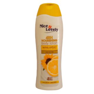 Nice & Lovely 48H Nourishing Body Lotion with Lemon Extract – 360 ml