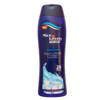 Nice & Lovely Fresh & Cool for Men – 180ml (with Vitamin E & Glycerine)