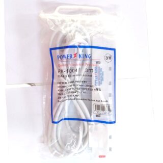 PowerKing 4-Way Power Extension - 3m Cable